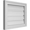 Ekena Millwork Vertical Surface Mount PVC Gable Vent: Functional, w/ 2"W x 1-1/2"P Brickmould Frame, 20"W x 16"H GVPVE20X1602SF - alternate 5